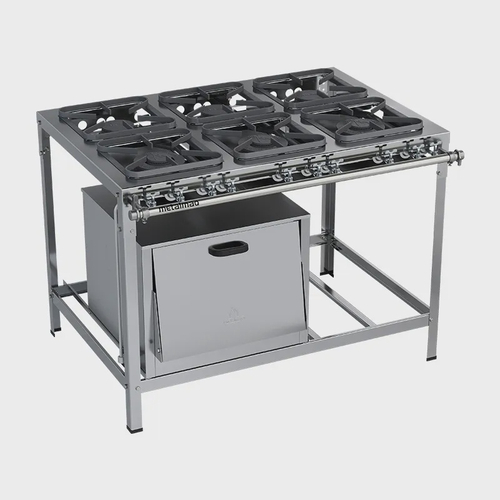 Fogão 6 Bocas Metalmaq Stori Top Cinza – N/a – M19