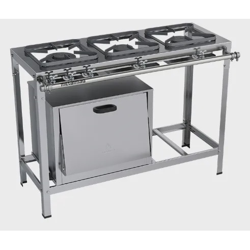 Fogão 3 Bocas Metalmaq Stori Top Cinza – Bivolt – M11