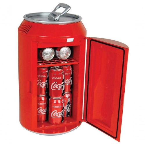 Mini Cooler Elétrico Coca Cola Original 8 Latas Bivolt