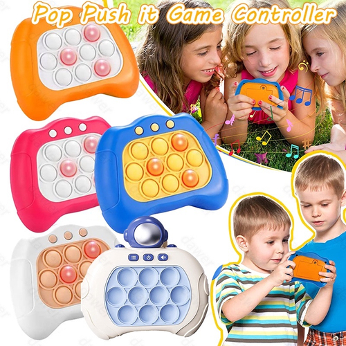 Mini Game Pop It Portátil Fast Push Puzzle Elêtronico Anti-Stress U