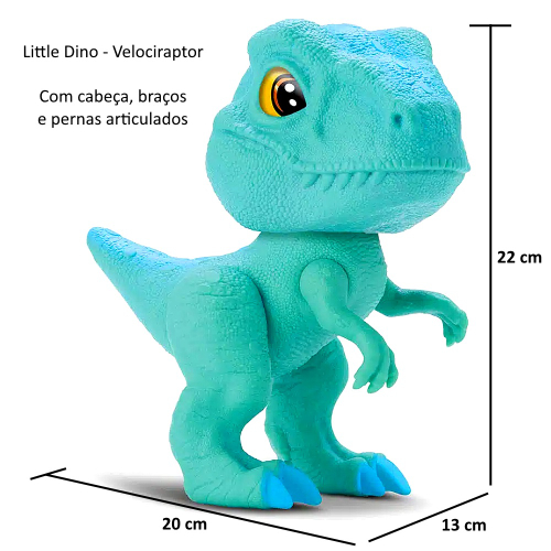 Dinossauro Little Dino Velociraptor Bambola Brinquedos em Promoção na  Americanas