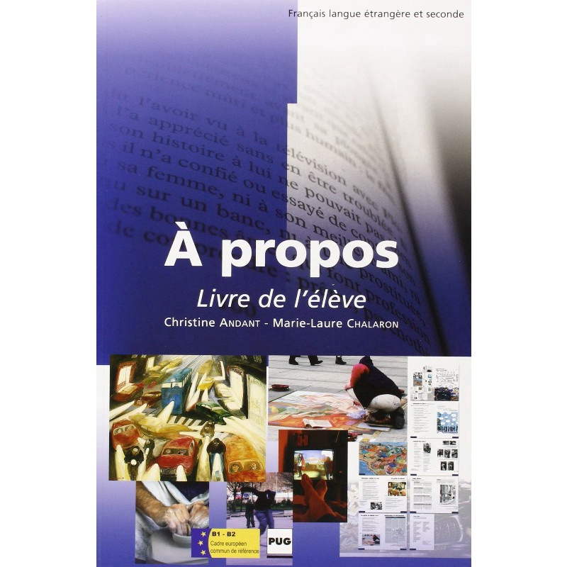 A Propos B1 - B2 Livre De Leleve Em Promoção Na Americanas