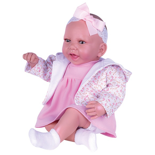 Boneca Bebe Soninho Reborn Com Touca Recem Nascido - Cotiplás