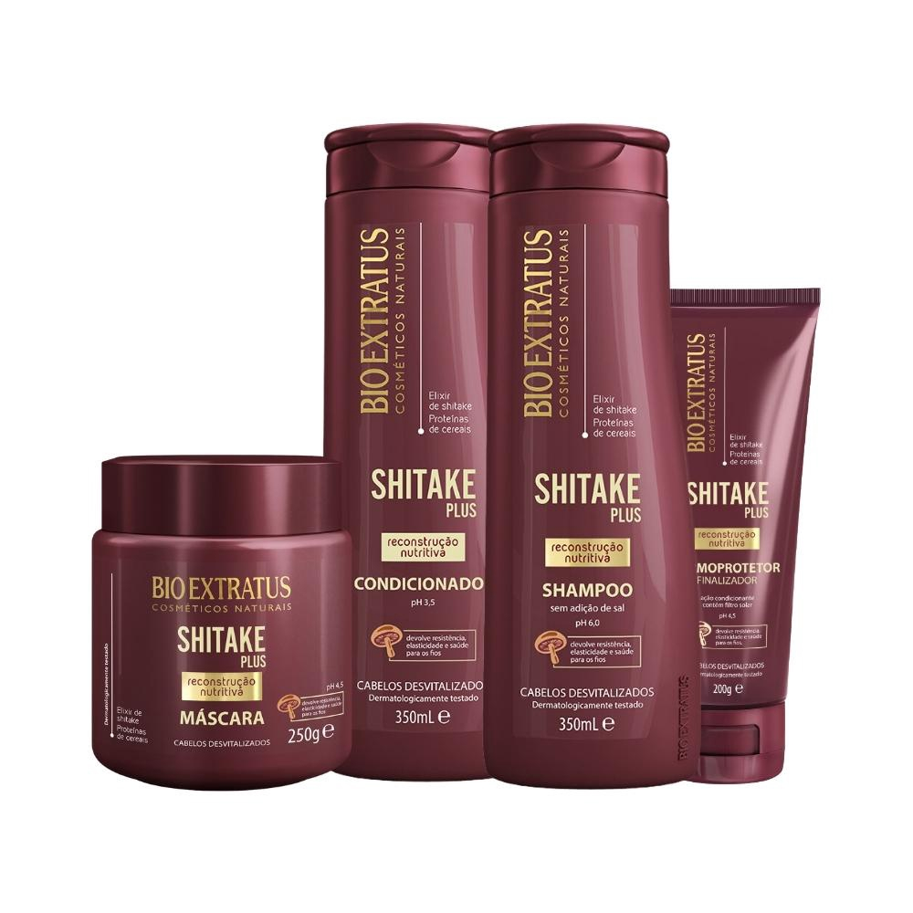 Bio Extratus Shitake Shampoo + Condicionador + Mascara Grand