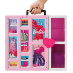 Barbie Guarda Roupa De Luxo Com Boneca Hjl66 Mattel