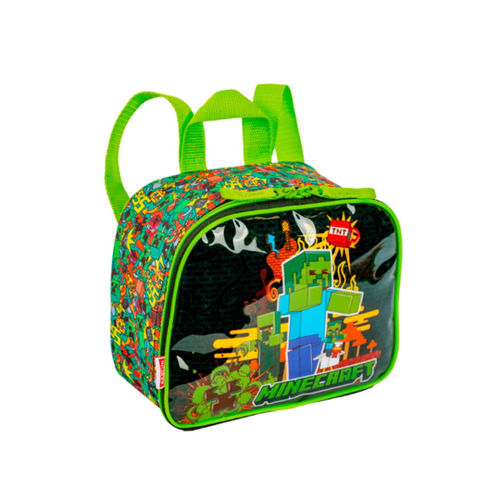 Mochila Escolar Infantil Brancoala Games Rodinha G Lancheira