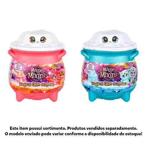 Playset - Magic Mixies - Bola de Cristal - Rosa - Candide