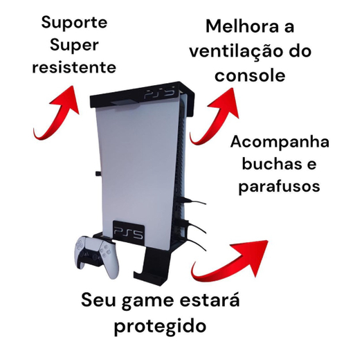 Suporte Parede Para Ps5 em Promoção na Americanas