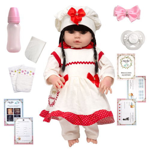 Bebê Reborn Princesa Menina Pode Tomar Banho Magazine Luiza - Cegonha Reborn  Dolls - Boneca Reborn - Magazine Luiza