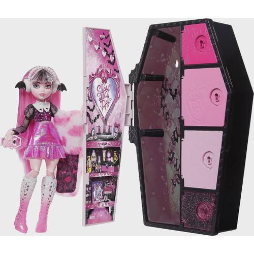 Boneca Draculaura Monster High Wave 3 Nova