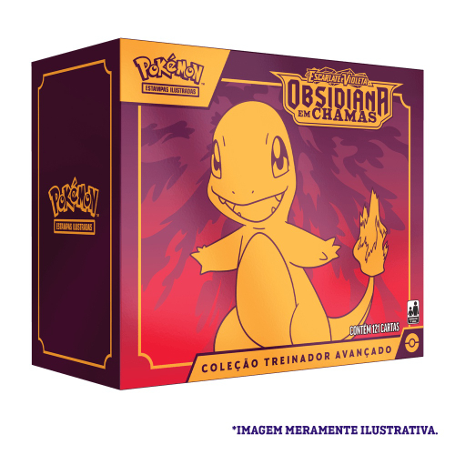 Mini Fichário Cartas - Pokémon Charizard - R$ 59,90