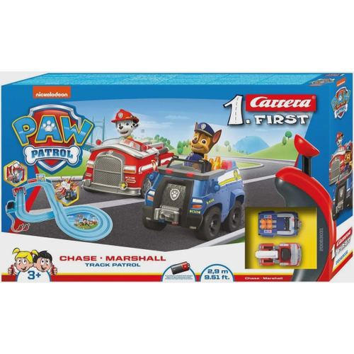 Nova Pista Patrulha Canina Com Carrinho Exclusivo Chase Rescue Set