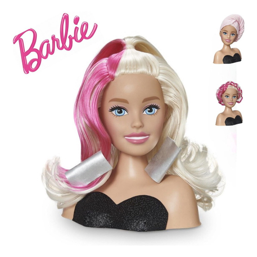 Boneca Barbie para Maquiar e Pentear Que Fala 12 Frases + Acessórios em  Promoção na Americanas