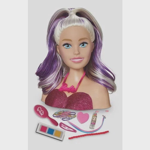 Boneca Barbie Extra Busto Moda Maquiar Fala 12 Frases Mattel