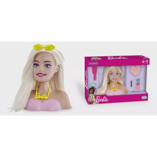 Large barbie store styling head