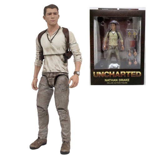 Figure Action Boneco Nathan Drake Uncharted 4 Neca