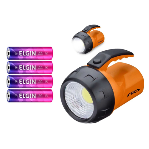 03 Lanternas Rayovac Recarregavel 1 Super Led = 15 Tatica