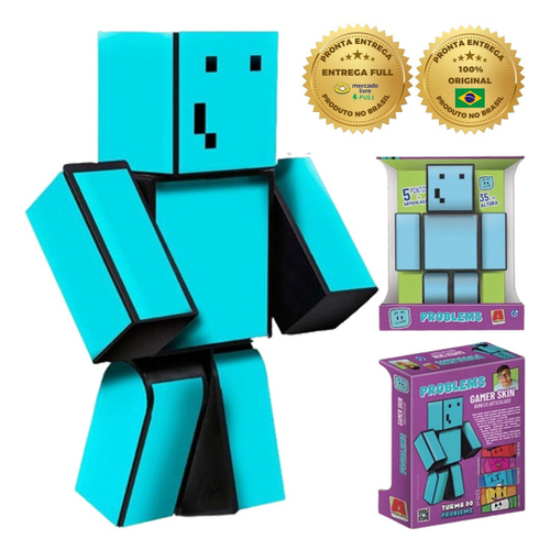 Kit Boneco Pelúcia Creeper 35 Cm + tnt - Minecraft em Promoção na Americanas