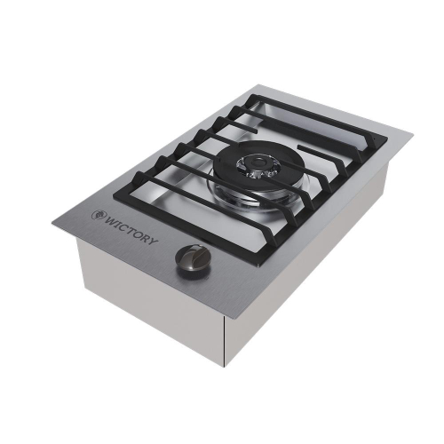 Fogão 1 Bocas Wictory Dominó Inox - 220v - Wfd-01 Fogão 1 Bocas Wictory Dominó Inox - 220v - Wfd-01