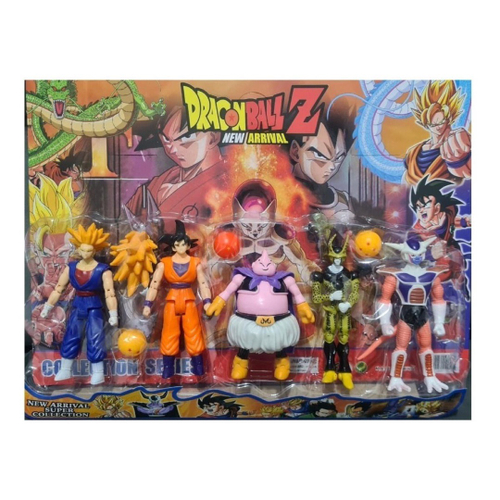 Boneco Brinquedo Articulado 14cm Action Figure Removivel Goku