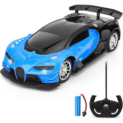 Compre Carro dublê de controle remoto brinquedo de carro RC com luzes LED  piscando 360 graus caindo para crianças meninos meninas