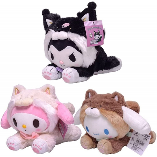 20 cm kawaii Bonecas De Pelúcia Desenho Animado Dormindo Em Posição prona  Personagens De Desenhos Animados Kuro mii cinnamon Rolos Presentes Para  Crianças - Desconto no Preço