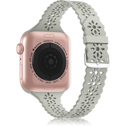 Kit 5 Pulseiras de silicone esportivas compatíveis com Apple Watch de 45mm  44mm, 42mm, 41mm 40mm, 38mm compatíveis com iWatch Series 8/7/6/5/4/3/2/1  em Promoção na Americanas