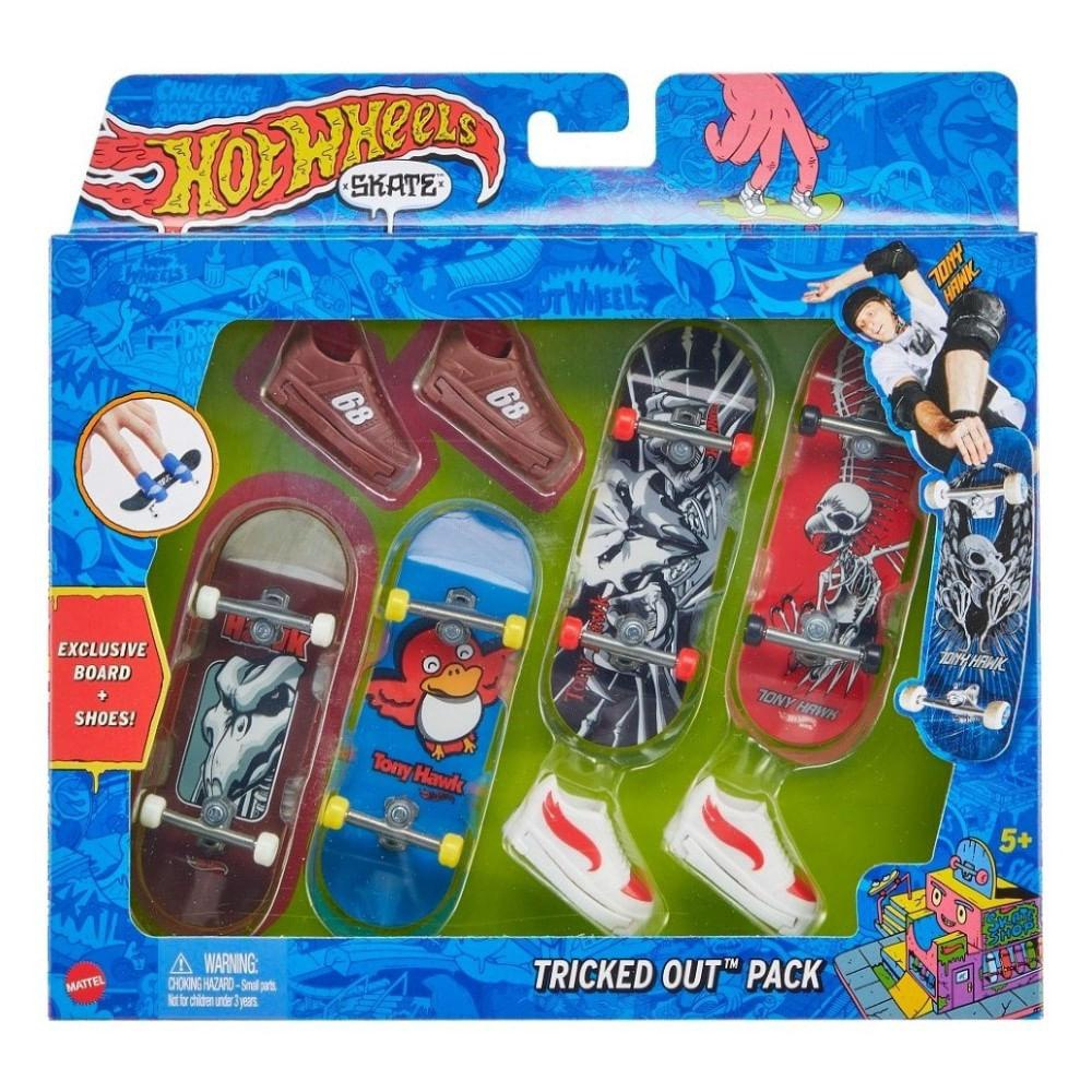 Skate de Dedo + tênis Profissional Sortido Hot wheels Mattel em Promoção na  Americanas