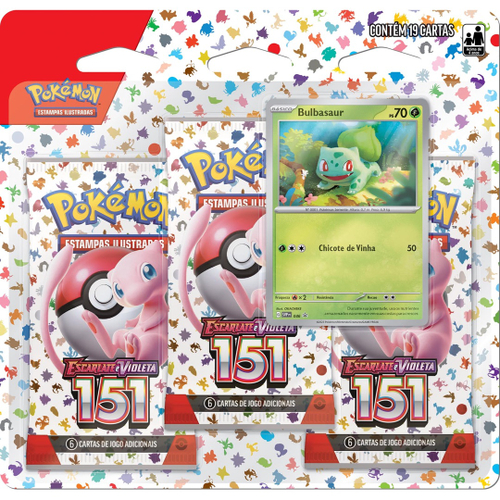 UNBOXING POKEMON TCG – COMBO DE PACOTES – POKEMON 151 