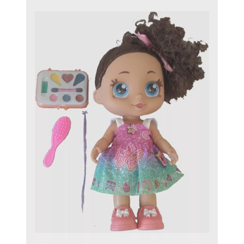 Boneca Magic Top Model Para Maquiar Pentear- Divertoys no Shoptime