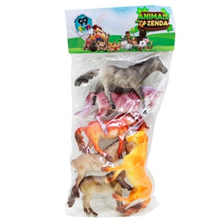 jojofuny 6 Unidades Cavalo De Relógio Miniaturas De Cavalos Brinquedos  Legais Para Cavalos Brinquedos De Cavalos Pequenos Brinquedo Infantil  Plástico Filho Animal Cavalo Pulando