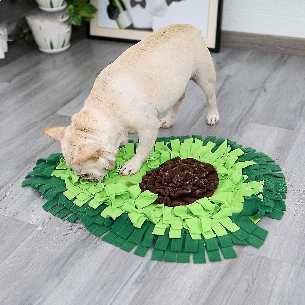 Tapete farejador para cães, cães cheirando brinquedos de