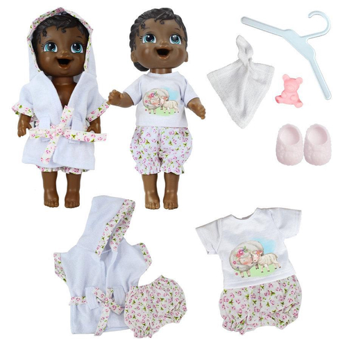 Kit Roupa Boneca Baby Alive - Fadinha