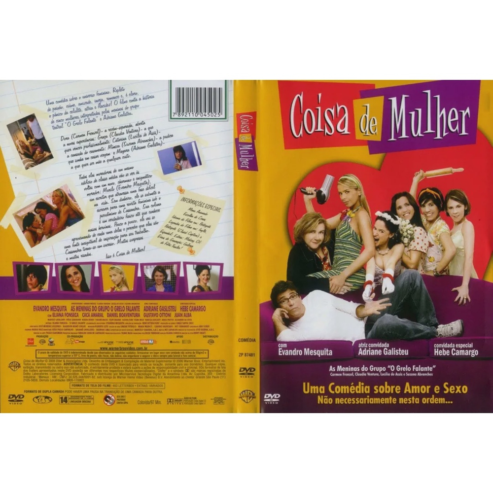 Dvd Coisa De Mulher - Evandro Mesquita em Promoção na Americanas