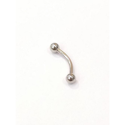 Piercing De Sobrancelha Bolinha Em Ouro 18k