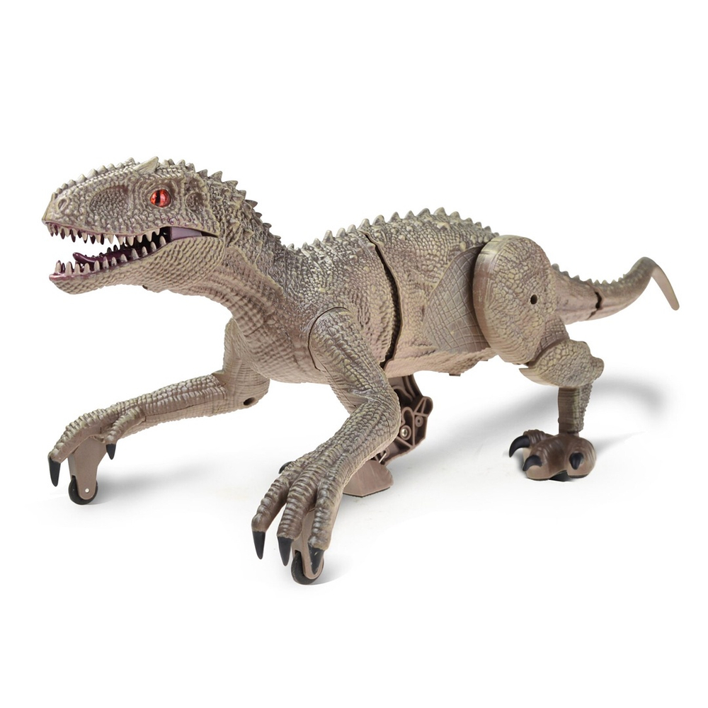 Rc robô dinossauro brinquedos jurássico mundo velociraptor tyrannosaurus rc  animais brinquedos para meninos de controle remoto