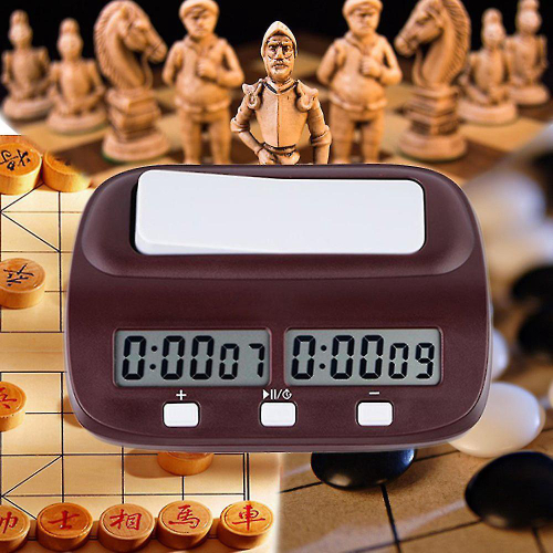 Relógio de Xadrez Profissional Digital Chess Timer Count Up Down T em  Promoção na Americanas