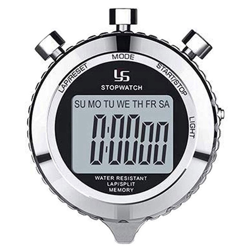 Digital watch with clearance timer