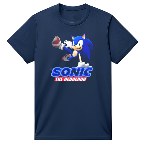 Camiseta de Personagem Sonic