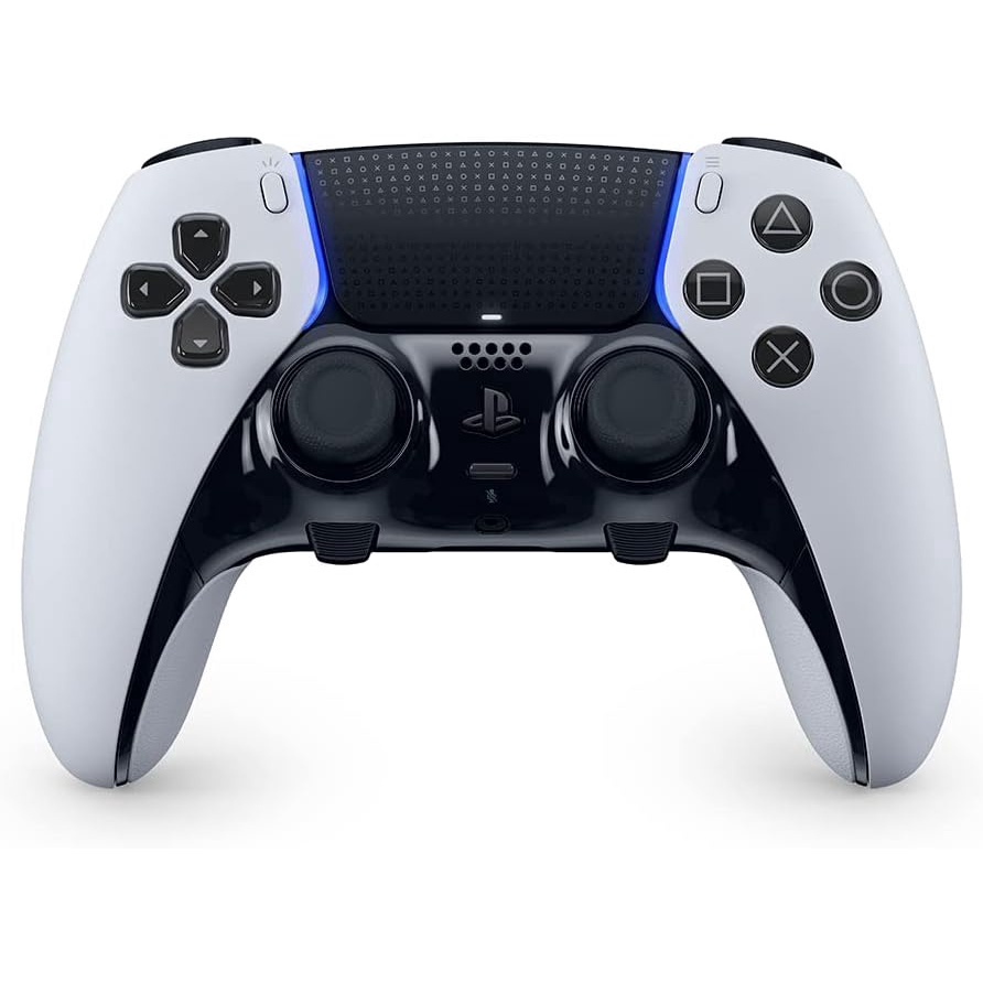 Imagem do produto Controle PS5 Preto e Branco sem fio (Dualsense Edge) em Americanas
