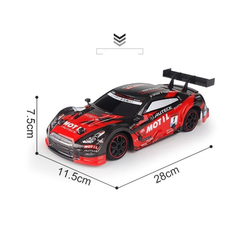 Carro de Controle Remoto GTR/Lexus 2.4g Para Drift Com Tração nas