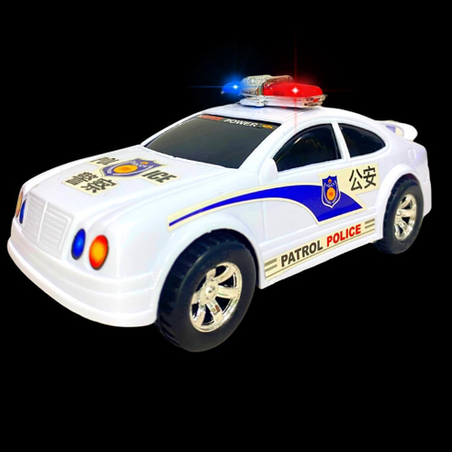 CARRO DE POLICIA AMERICANA CARRINHO DE CONTROLE REMOTO BRINQUEDO INFANTIL  COM LUZ NA SIRENE