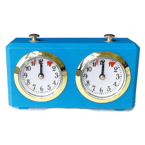 Relógio de xadrez Chess Timer Analog Chess Clock Timer para Tournam