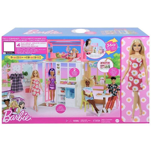 Casinha De Boneca Barbie Casa Dos Sonhos Fhy73 - Mattel em