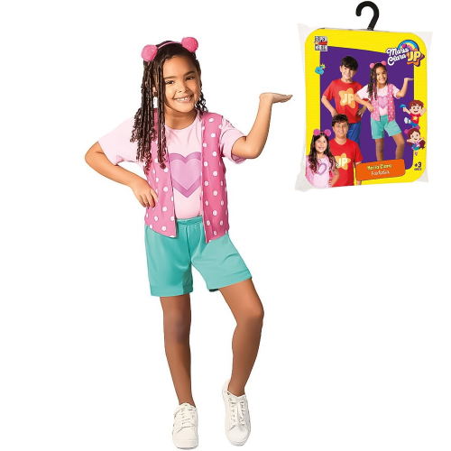 Fantasia Super Star Infantil P Fantasia Super - Papelaria Criativa