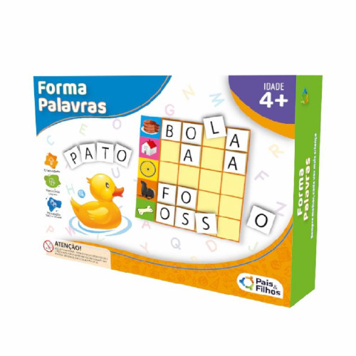 Jogo de Formar Palavras  Jogos de formar palavras, Jogos para