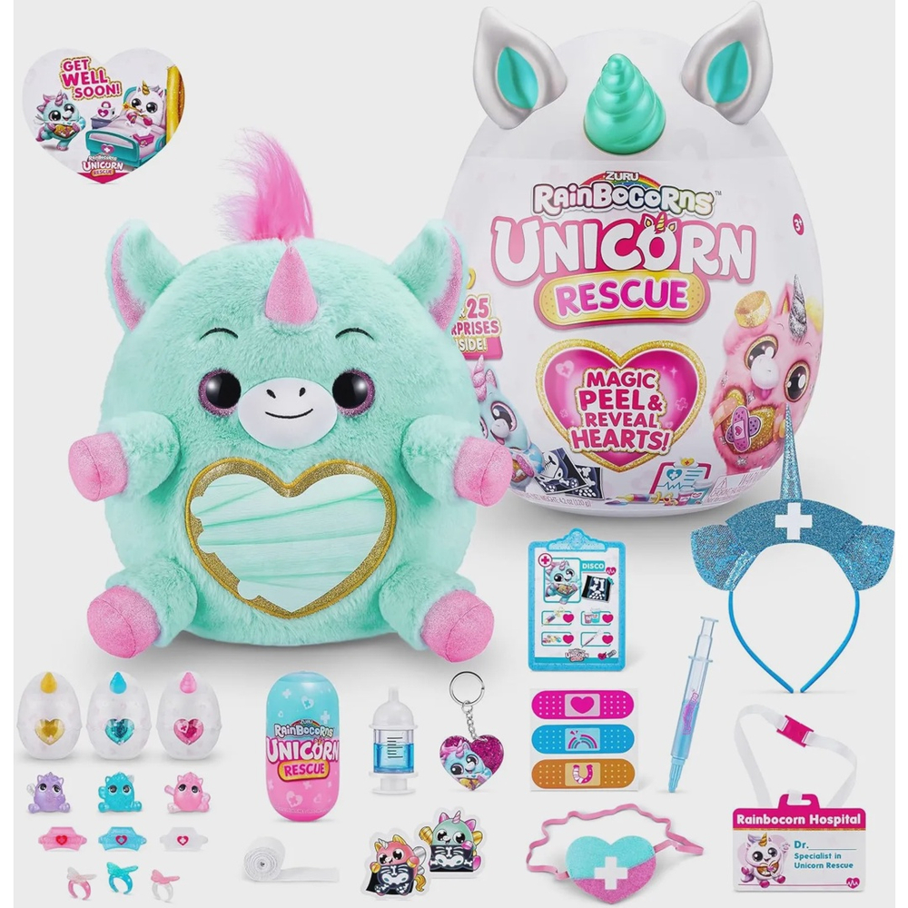 Rainbow hot sale corns plush