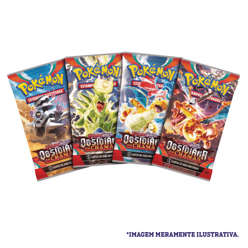 Jogo De Cartas Pokemon Escarlate e Violeta Unitario 6 Cartas