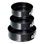 Conjunto 3 Formas Antiaderentes c/ Fundo Removível Kook