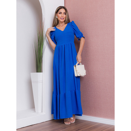 Vestido Princesa Cinderela Aniversário Azul 4 ao 10 em Promoção na  Americanas